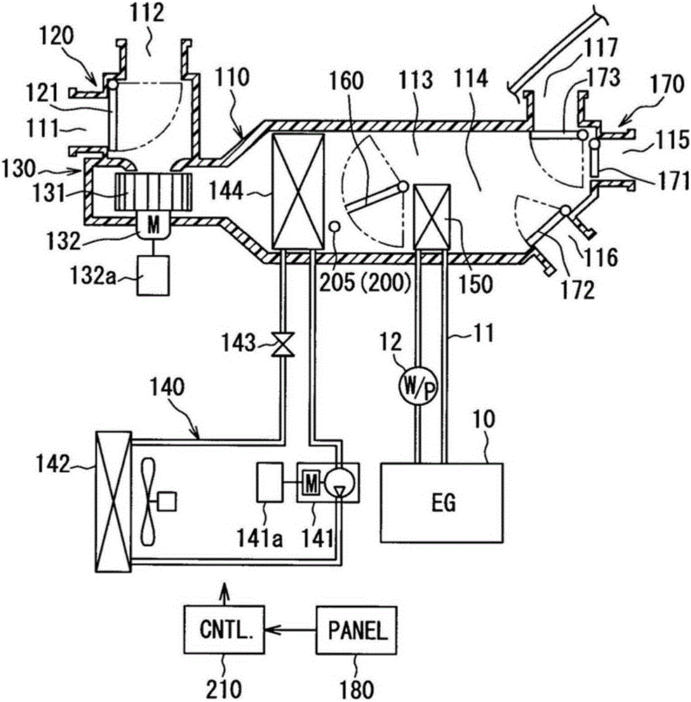 Vehicular air-conditioning device