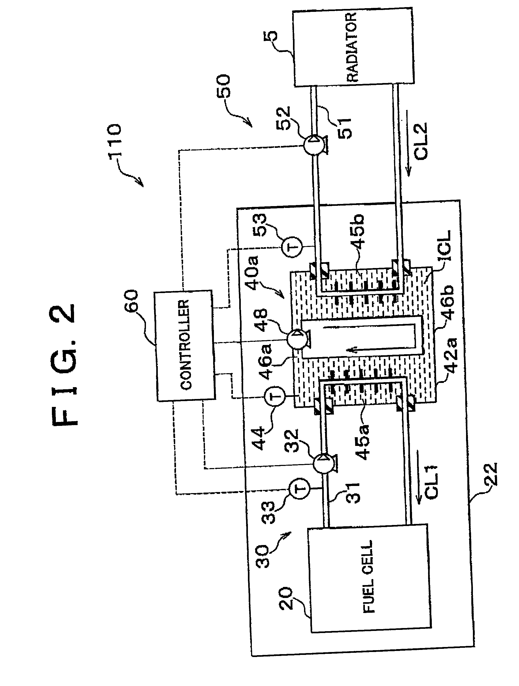 Fuel cell system having cooling apparatus