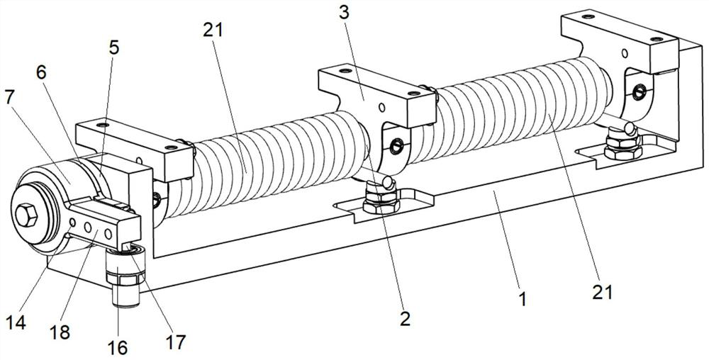 Pedal adjustment device and adjustable pedals