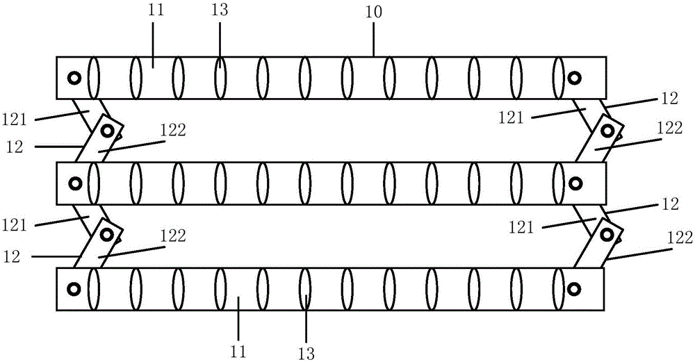 Telescopic water first-aid device