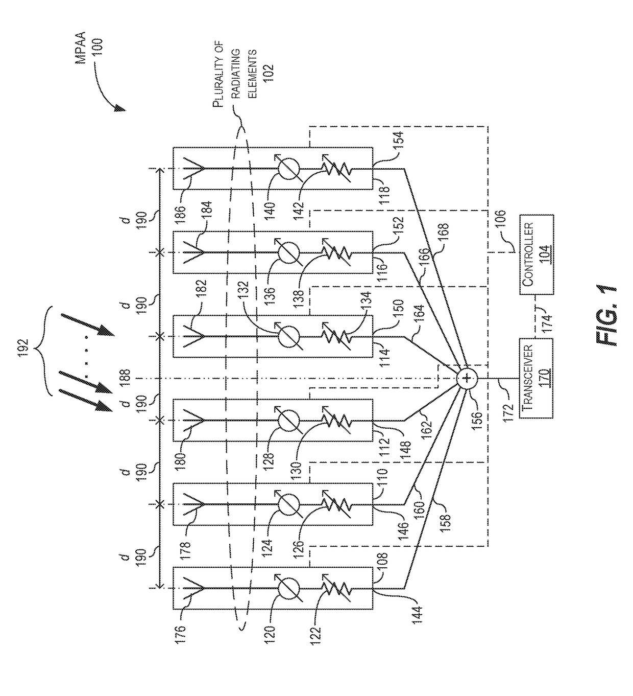 Wideband beam broadening for phased array antenna systems