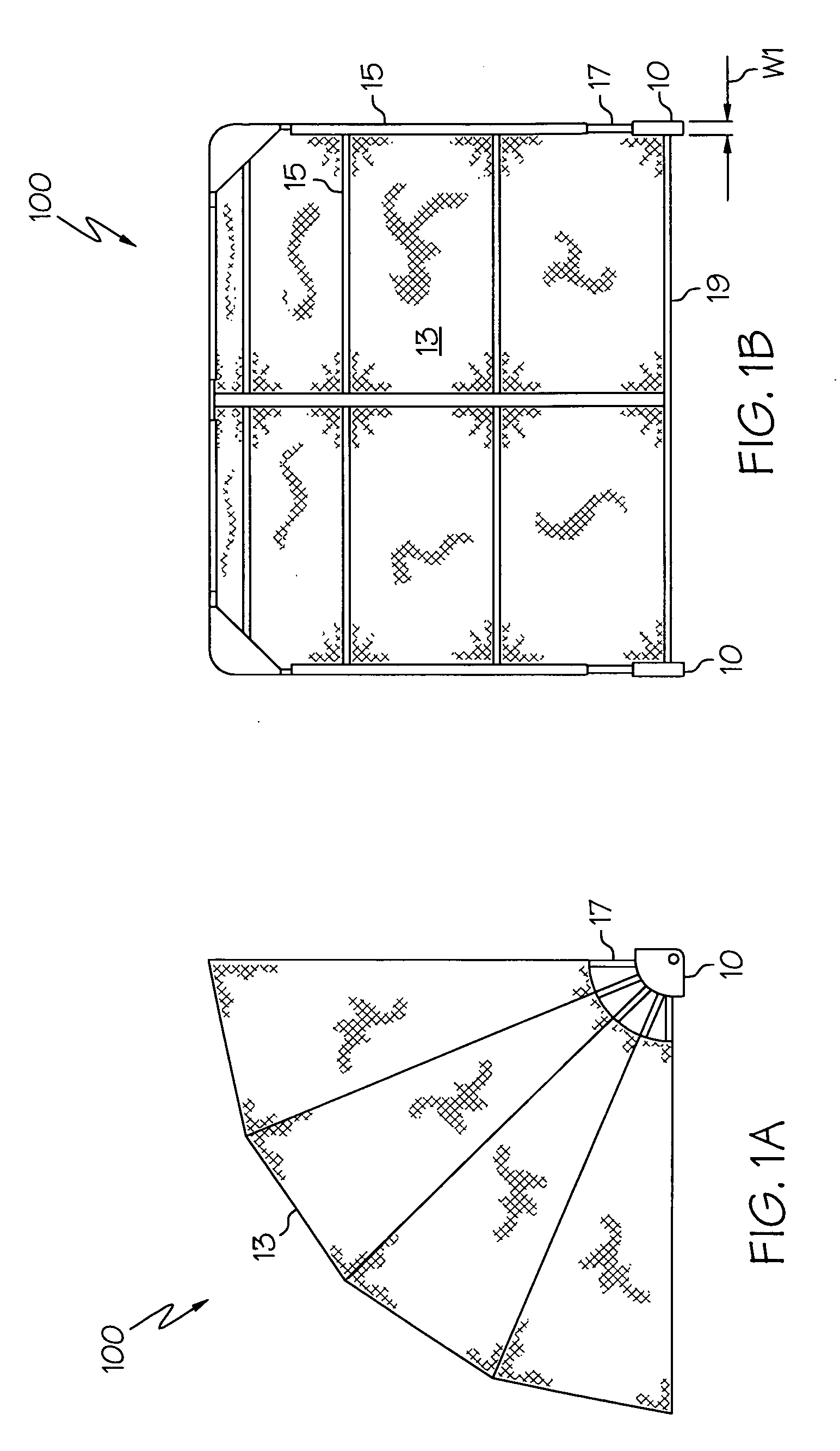 Cabana canopy and hub