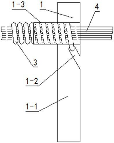 Portable stay wire hemp strand manufacturing tool