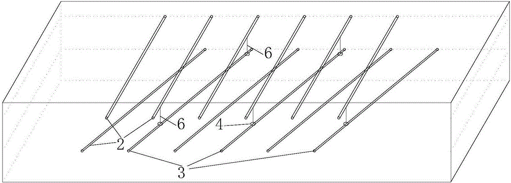 Cross drilling constrained expansion network anti-reflection gas drainage method