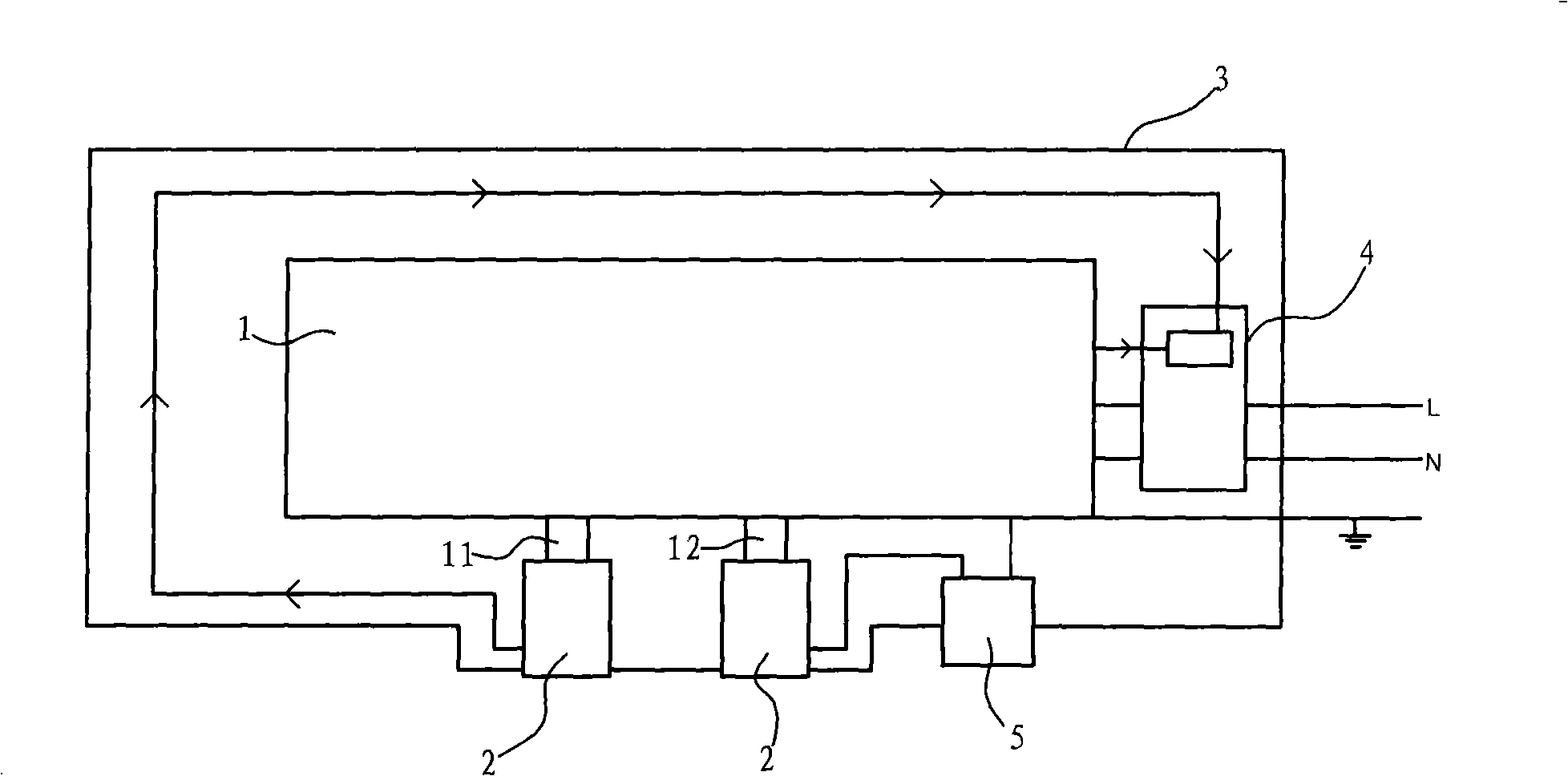 Electricity-leakage-proof water heater