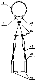 Transport cart for transferring components