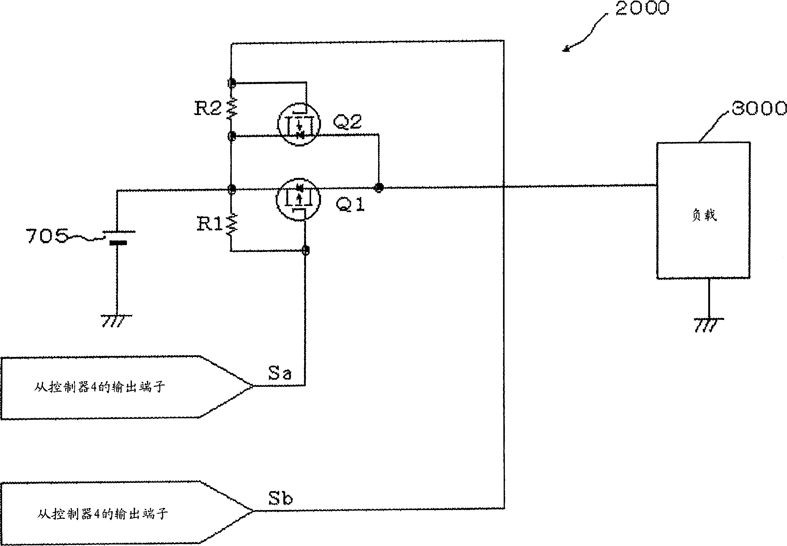 Power switching circuit