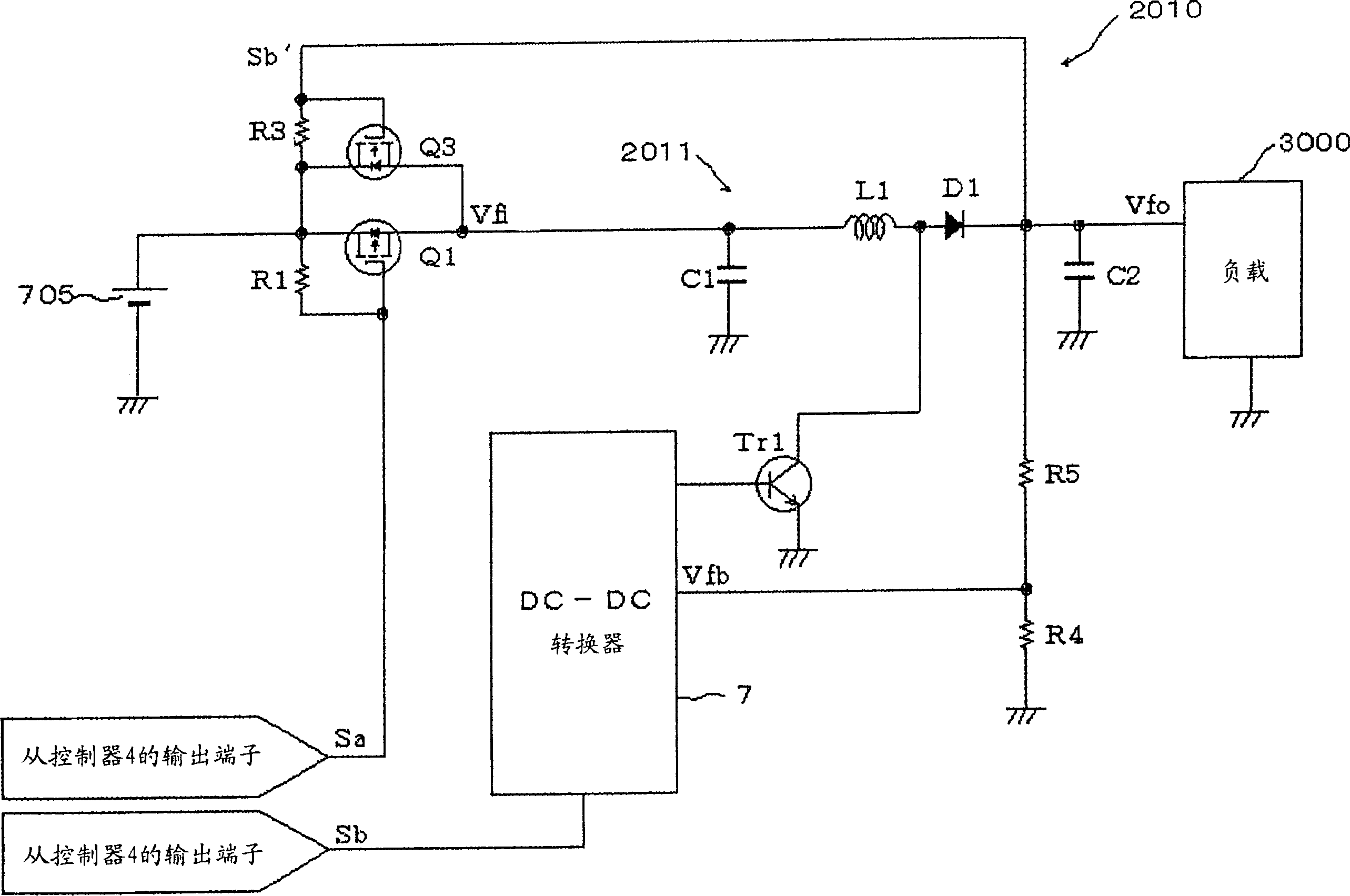 Power switching circuit