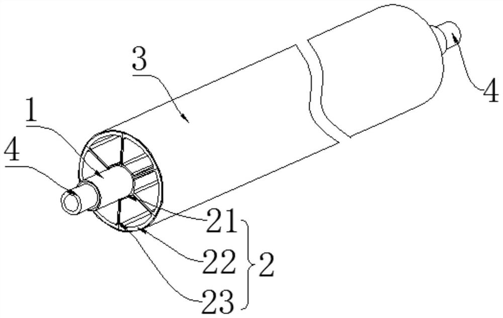 Composite material compression roller