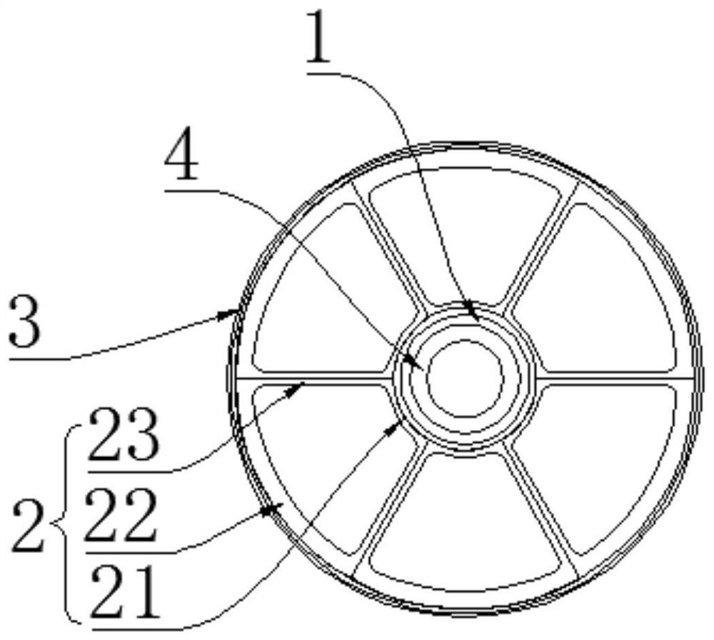 Composite material compression roller