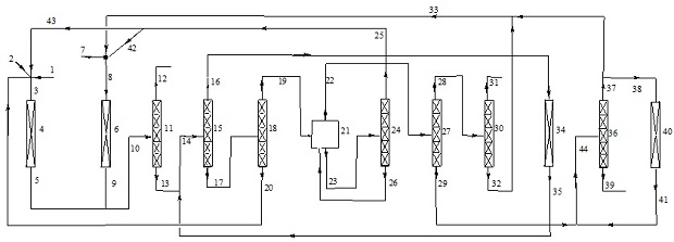 The preparation method of e-1-halo-3,3,3-trifluoropropene