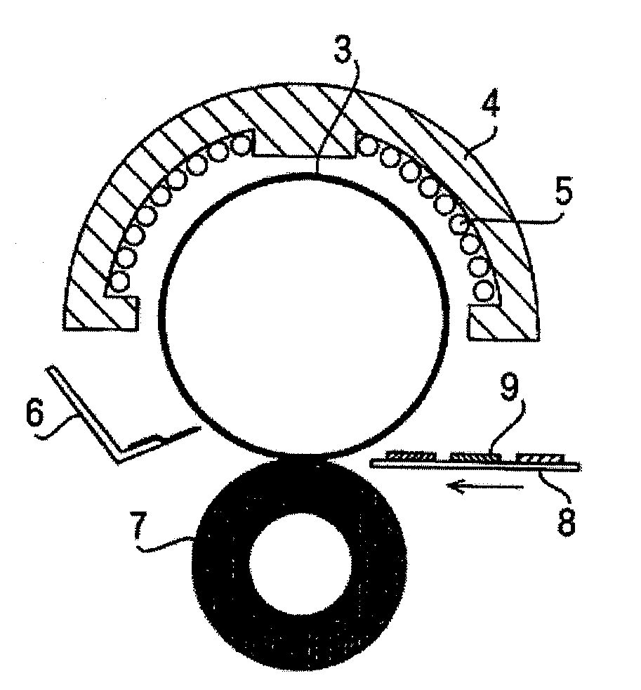 Fixing apparatus, heating roller, and image forming device