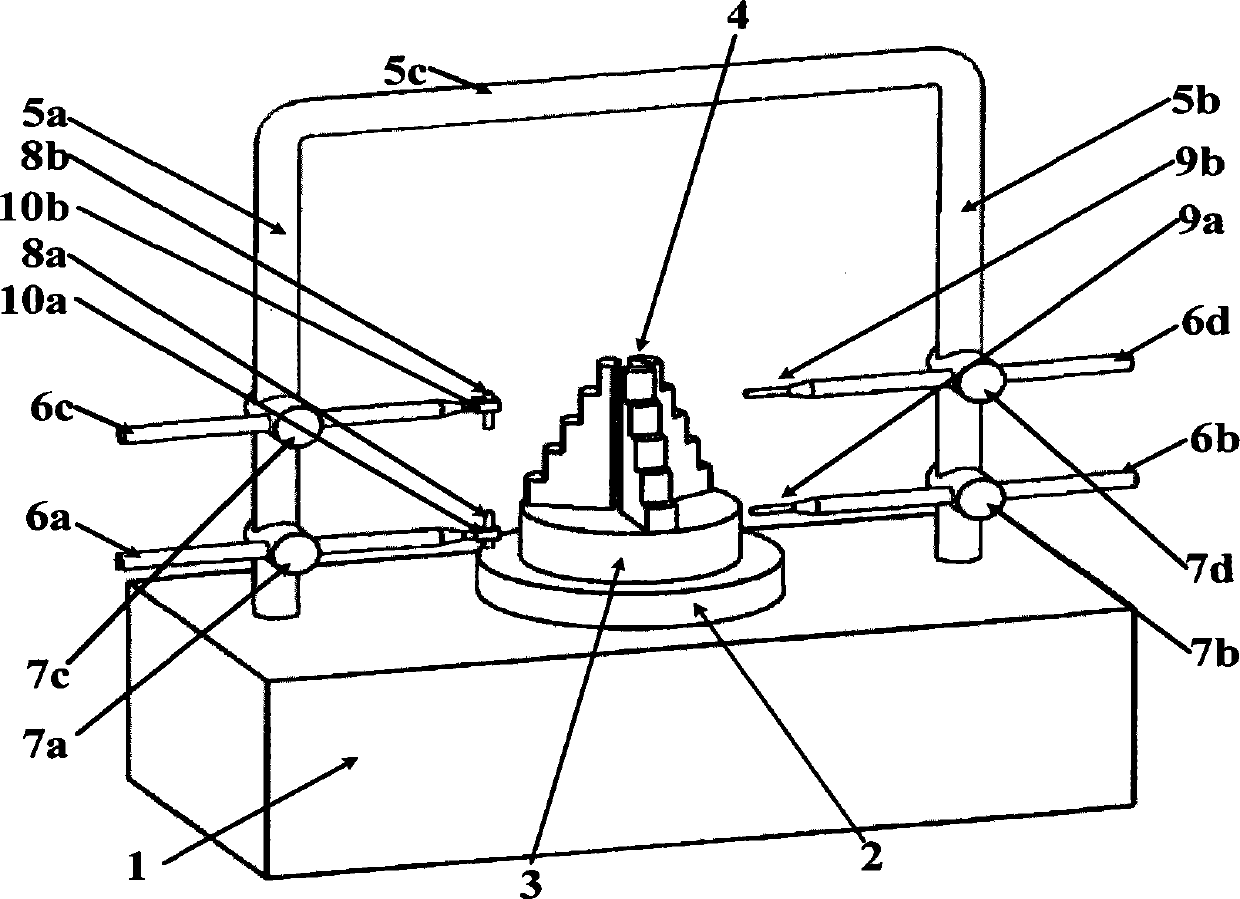 Aero-engine multiaxis rotor assembling method and device based on radial and axial datum