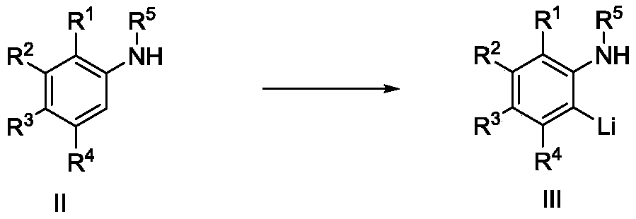 Preparation method of arylamine o-substituted compound