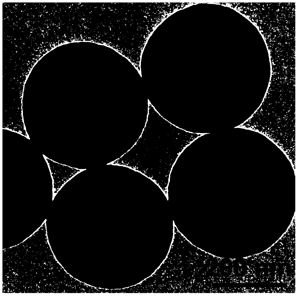 Mesoporous organosilica nanospheres with double-layer egg yolk-eggshell structure and preparation method thereof