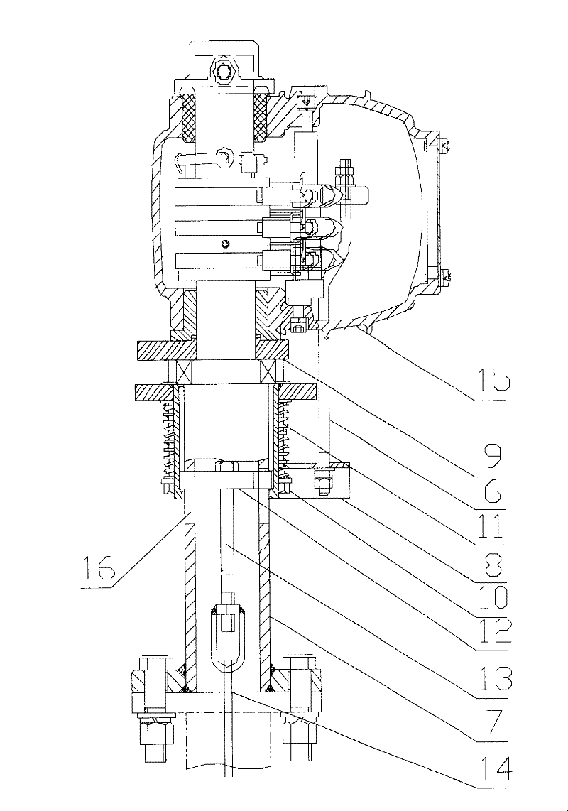 Spiral arm tracing mechanical braking system of miniature aerogenerator