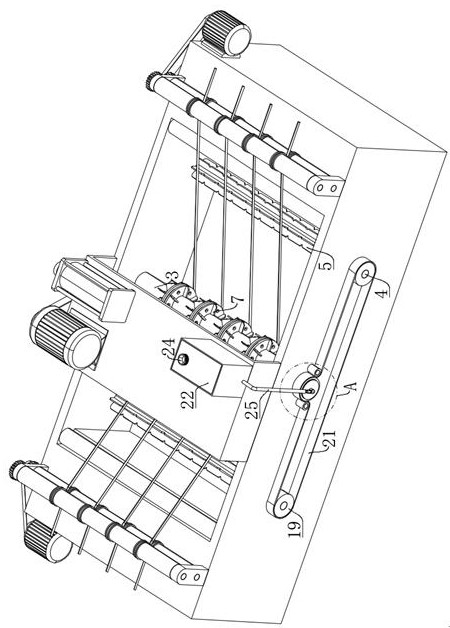 Pretreatment device for zinc plating of steel wire