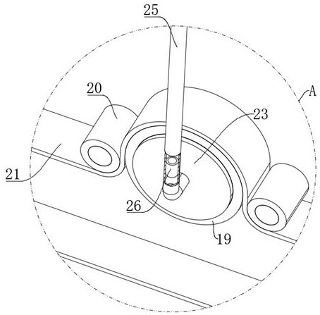 Pretreatment device for zinc plating of steel wire