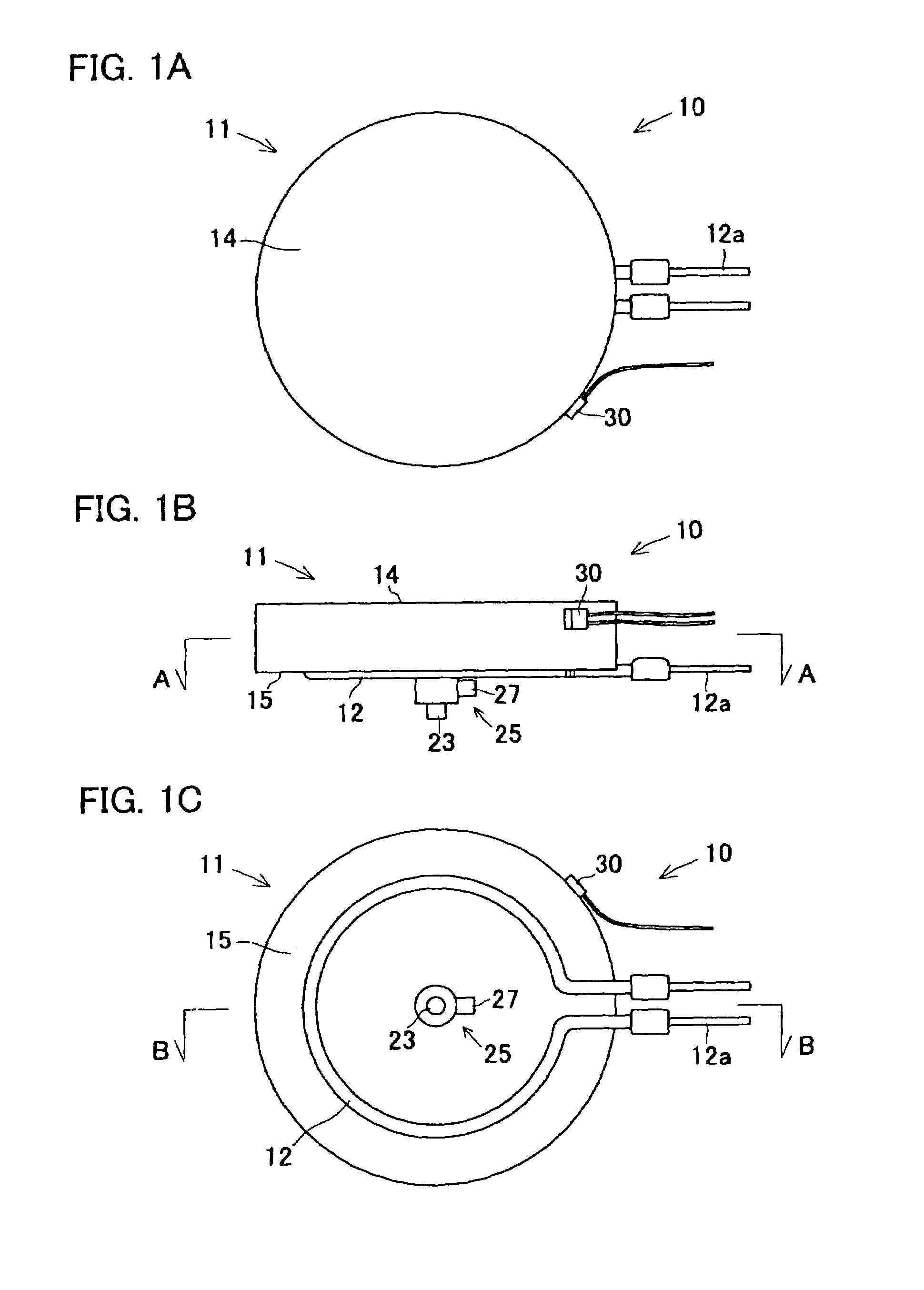 Unit for varying a temperature of a test piece and testing instrument incorporating same