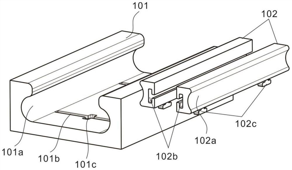 Push type cable hoop