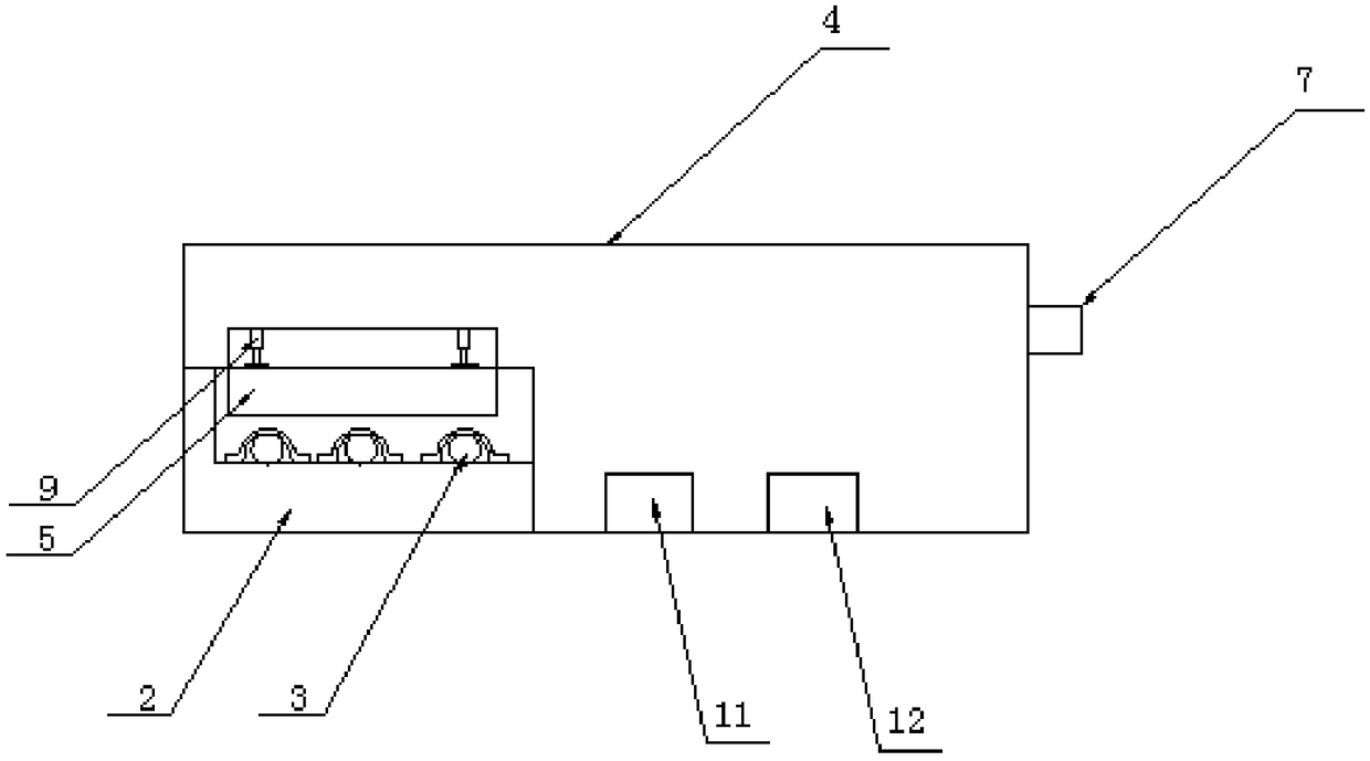 Automatic drainage tube squeezing device