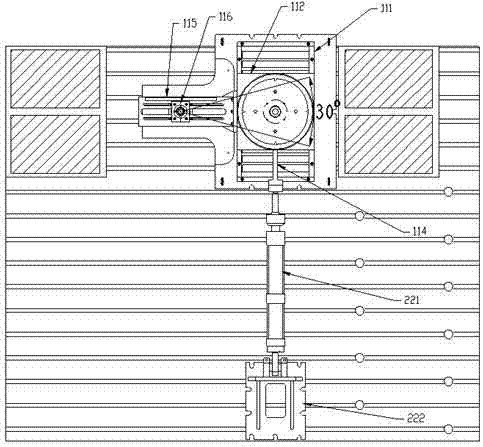 Composite loading test device of torsion and cutting of air spring