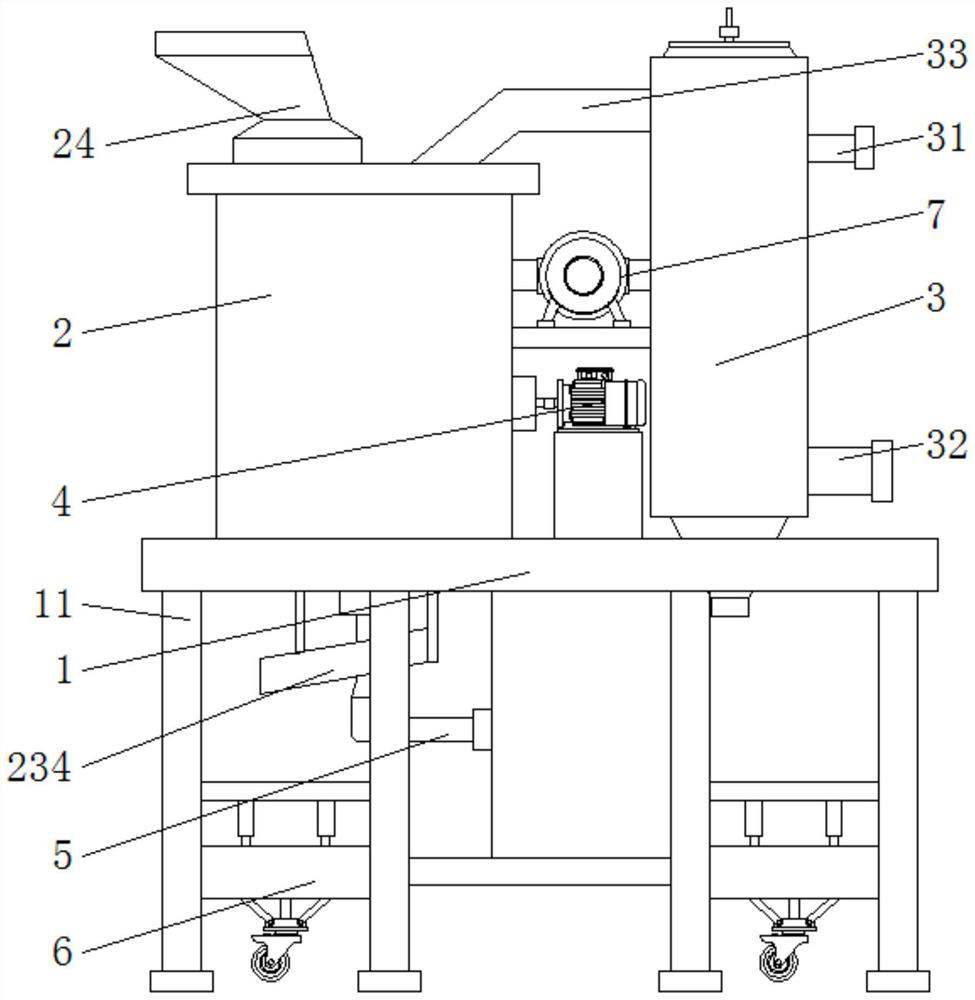 Biomass high-efficiency pyrolyzing furnace for realizing carbon-heat co-production and process of biomass high-efficiency pyrolyzing furnace