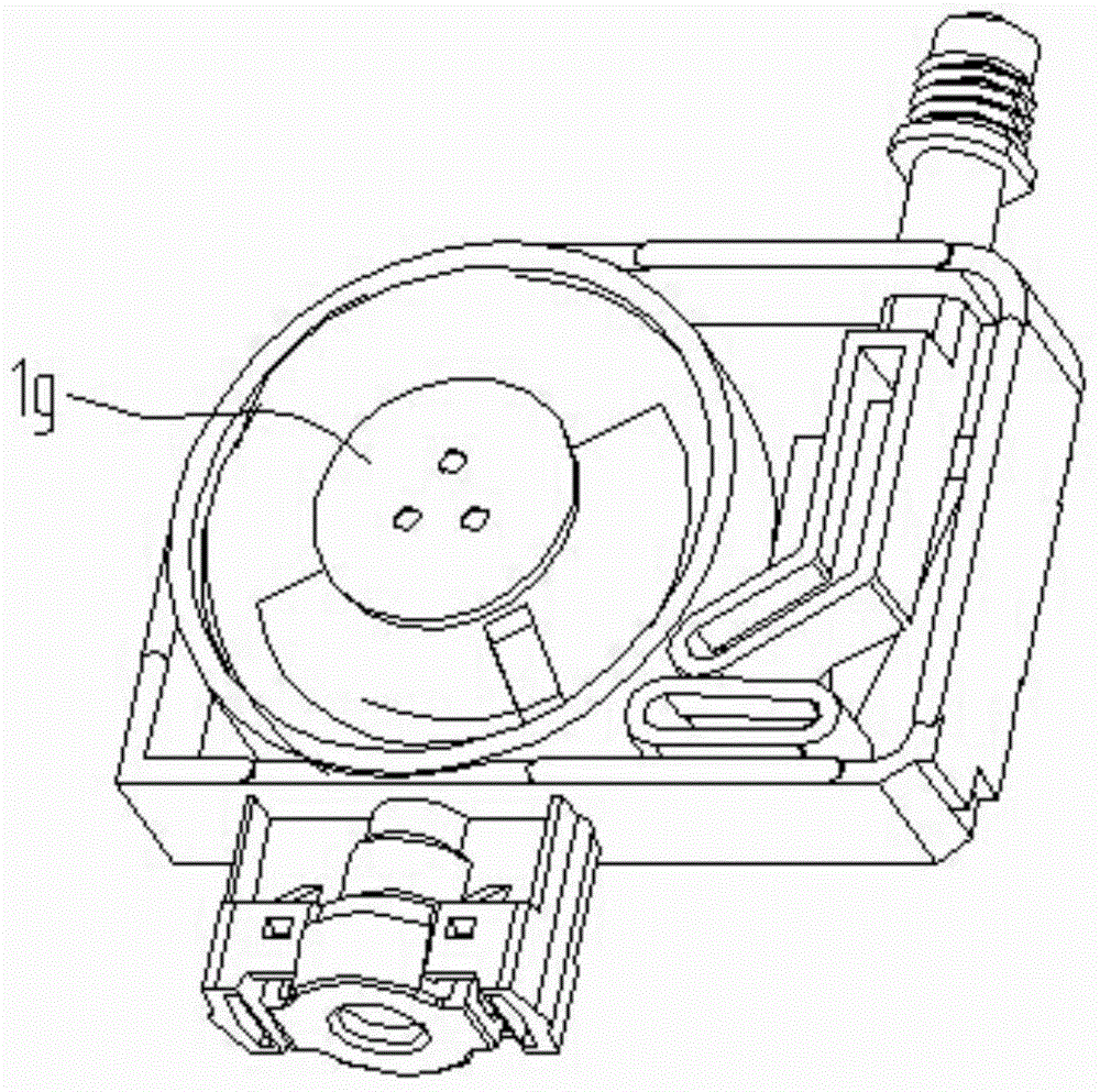 Large-capacity exhaust ink bag for large-width ink-jet printer