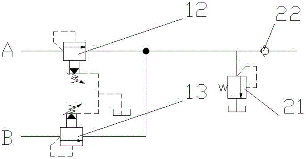 Excavator control system with oil hybrid power