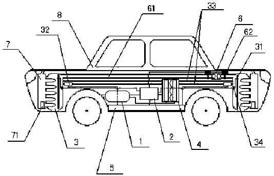 All-vanadium redox flow battery electric vehicle