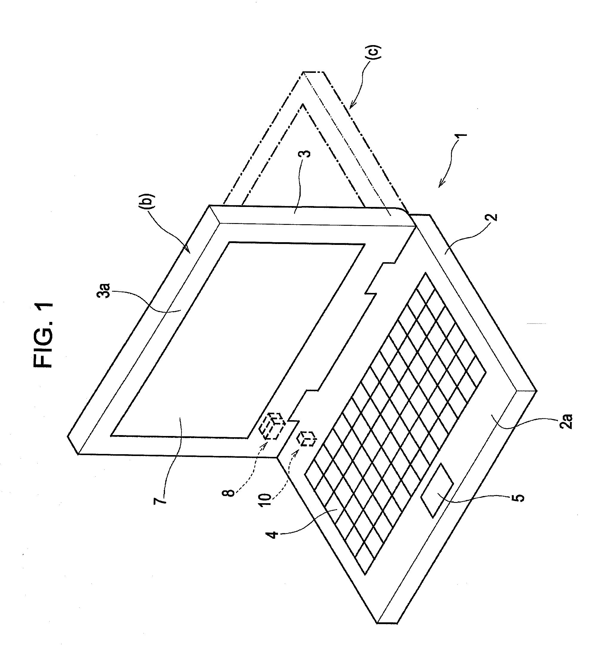 Electronic device including a rotation unit