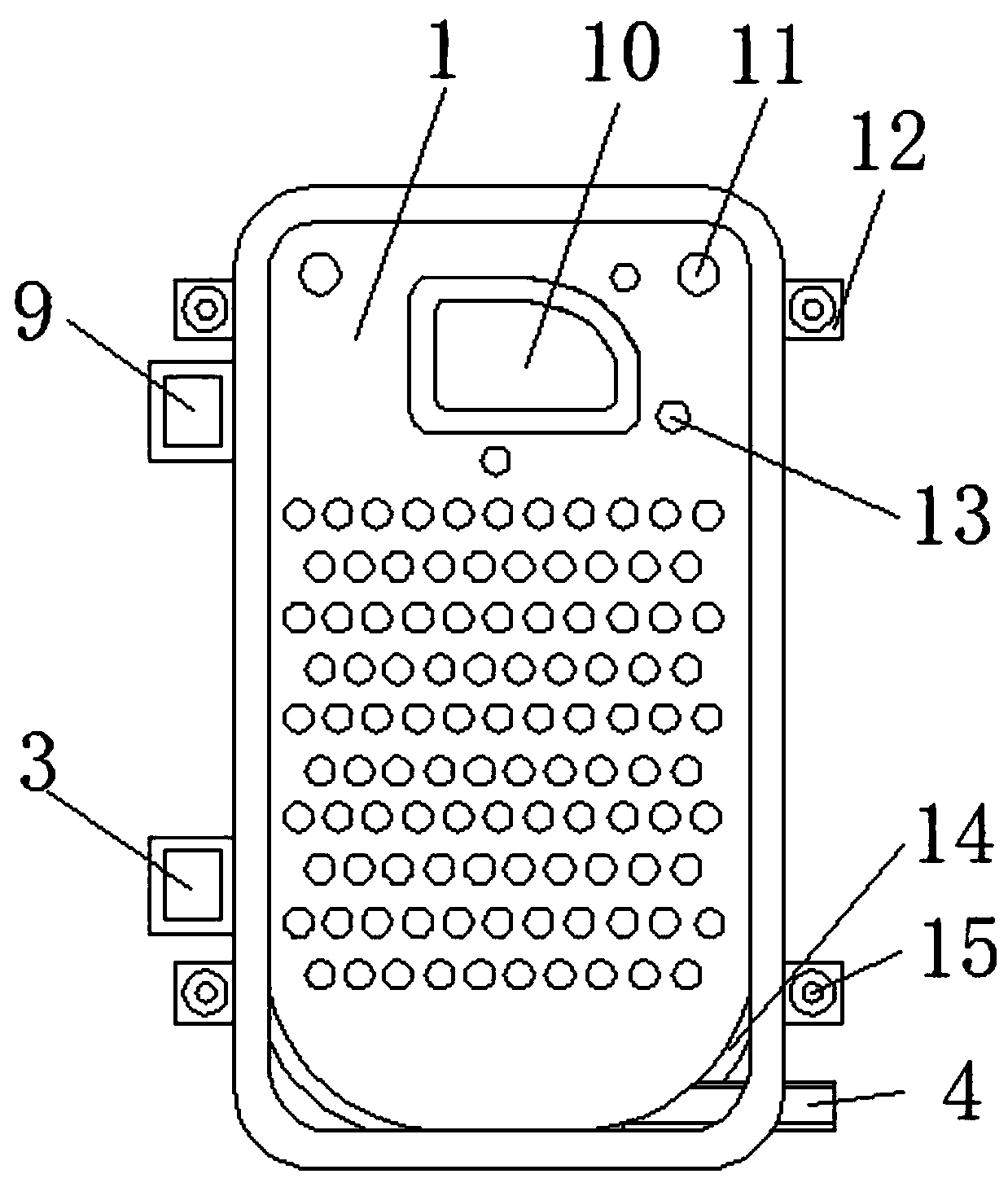 Combustion boiler water delivery device facilitating accumulated water draining