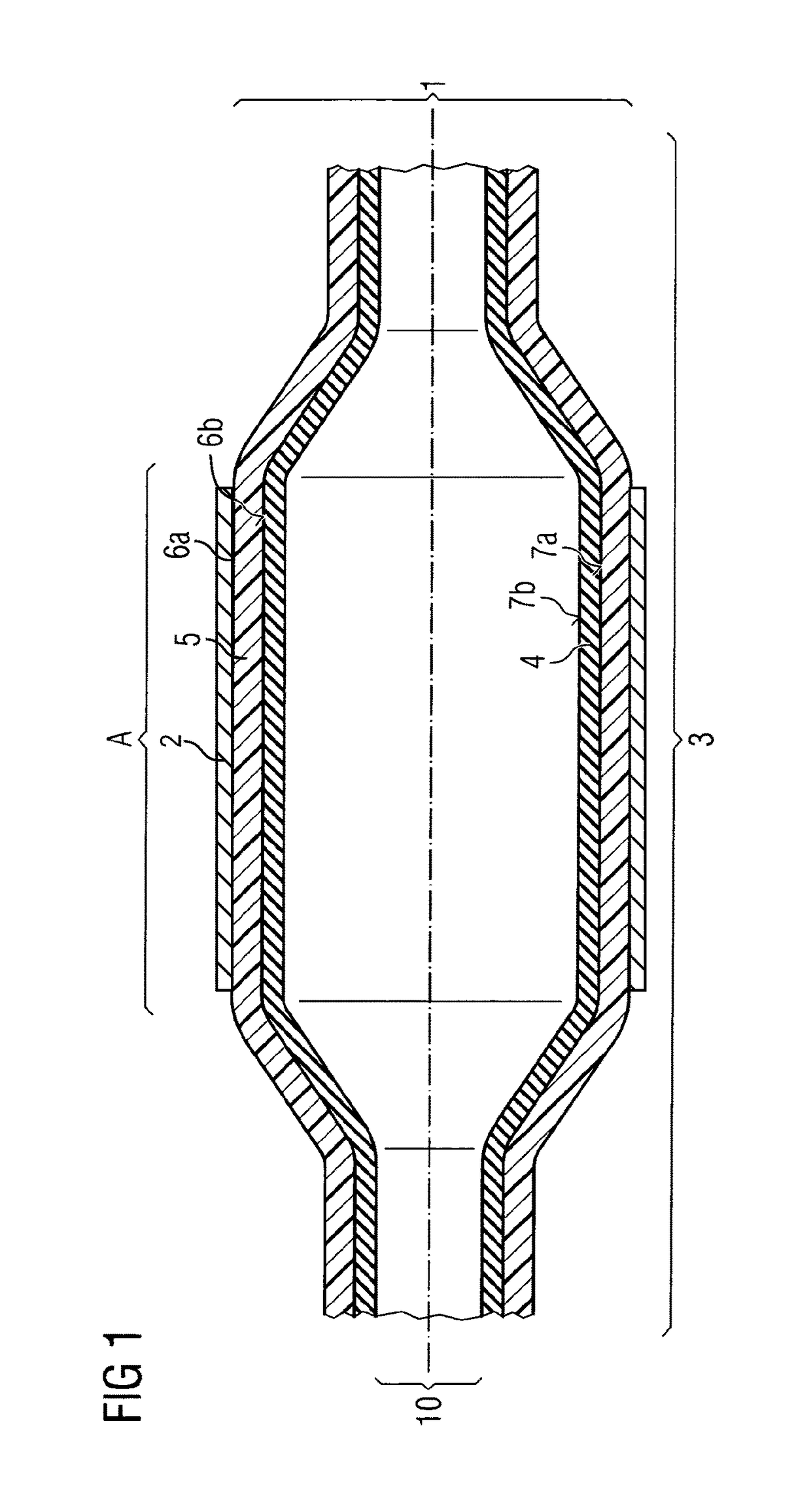 Double layered balloons in medical devices