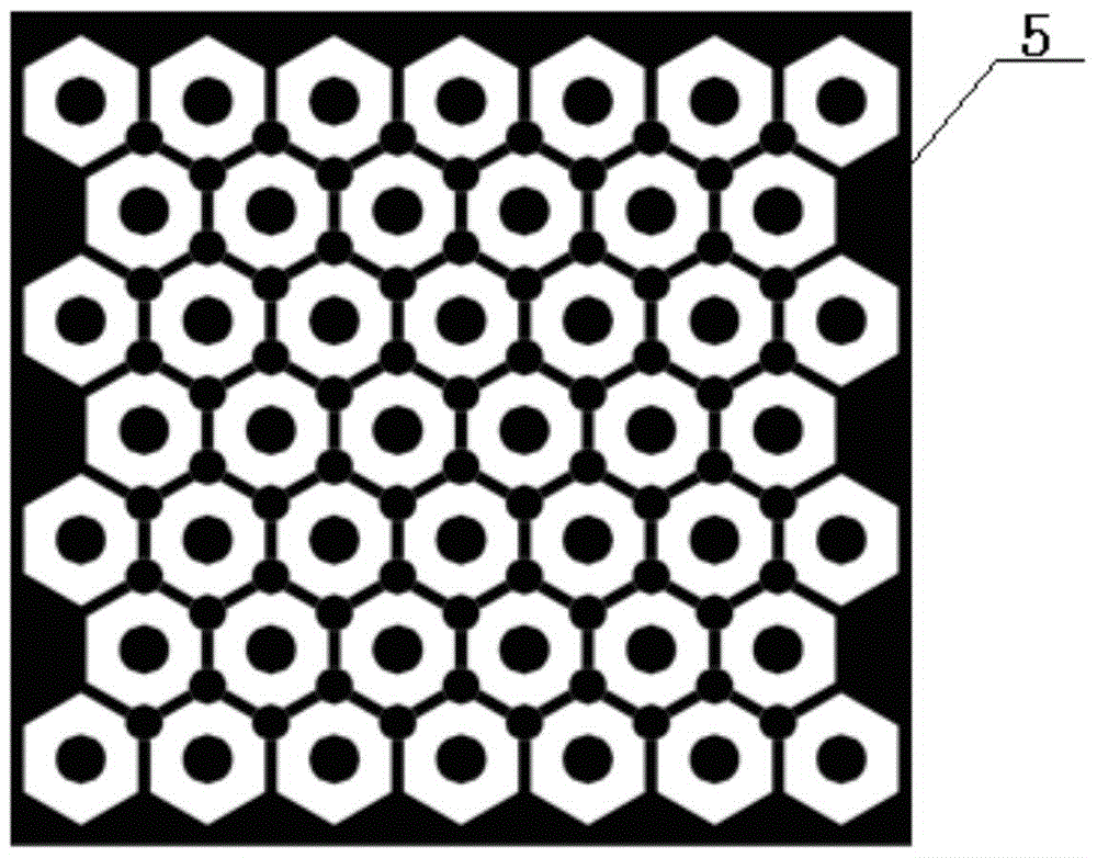 Two-dimensional graphene-like compound structure photonic crystal