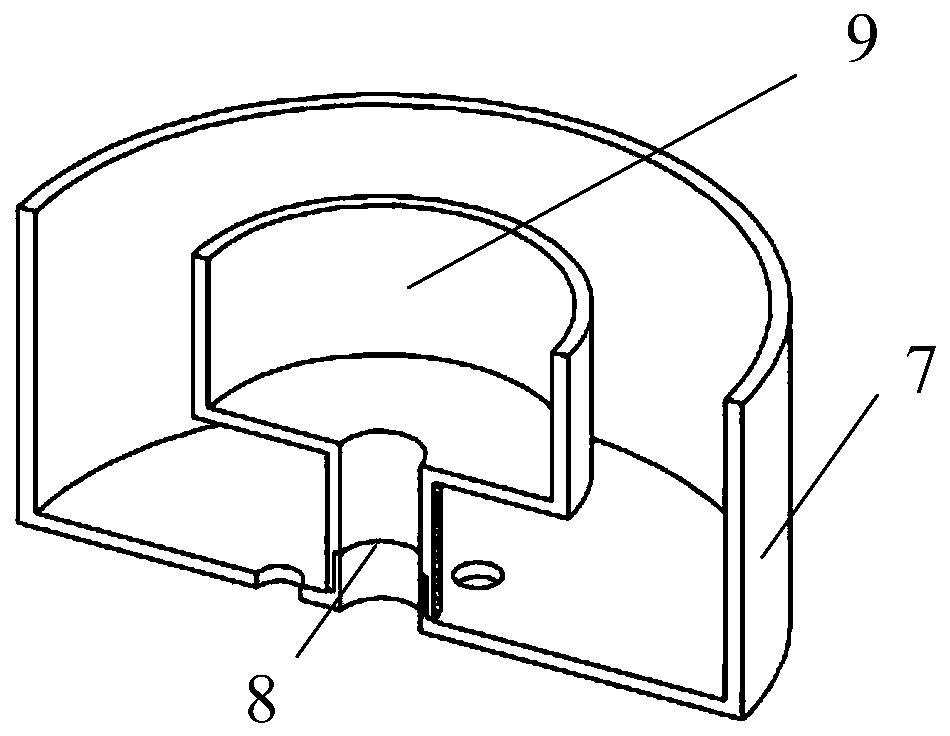 Hall thruster with novel buffer cavity