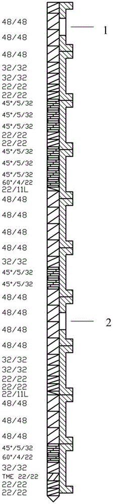 High performance short glass fiber enhanced polypropylene composite material and preparation method thereof