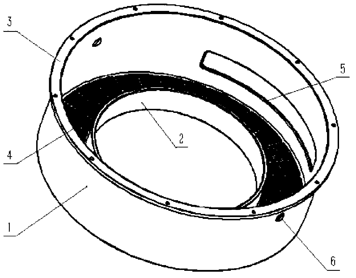 Cavity lining of plasma etching equipment