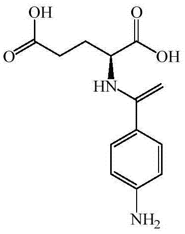 Preparation method of N (4-aminobenzoyl)-L-glutamic acid