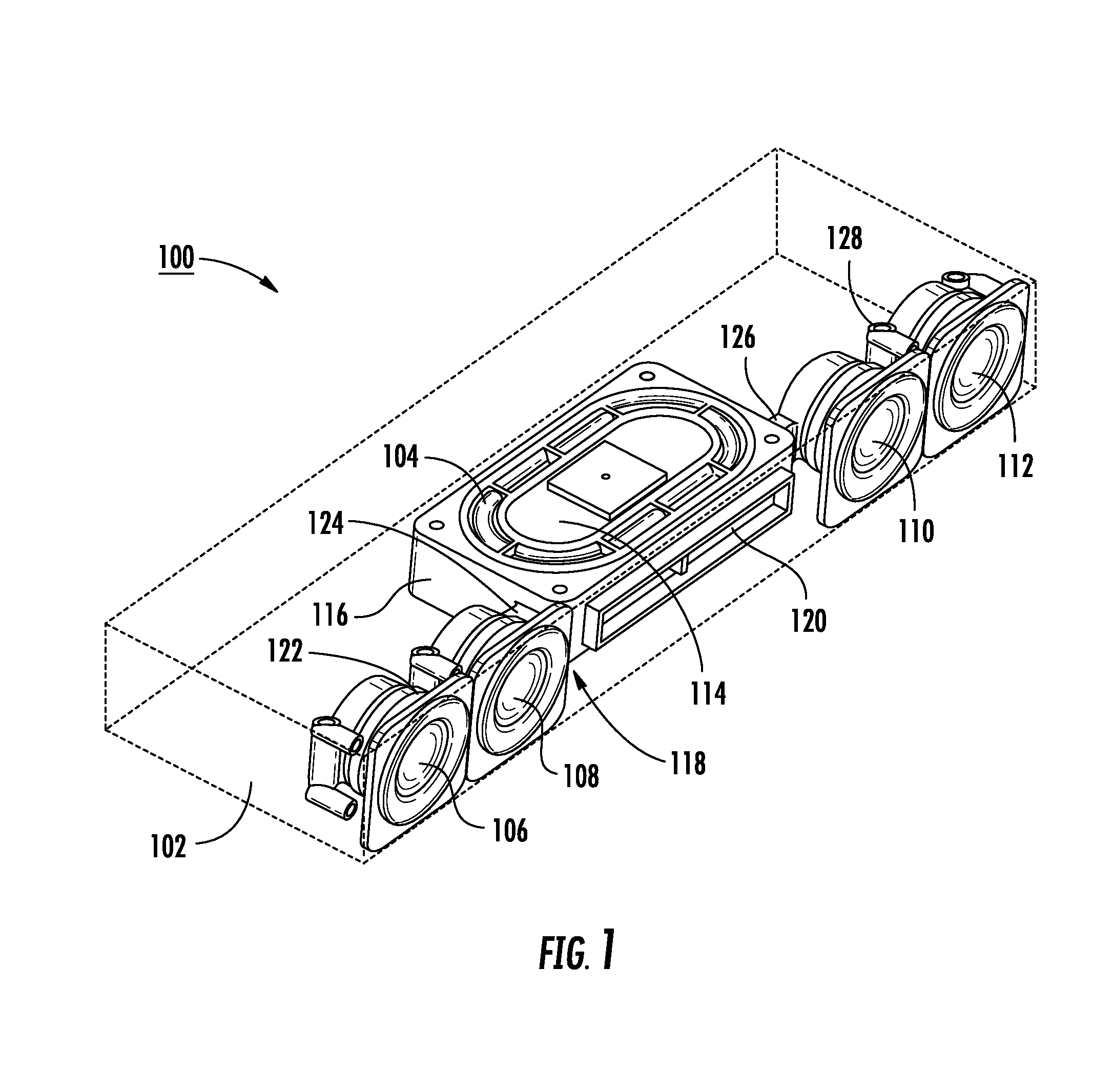 Convective airflow using a passive radiator