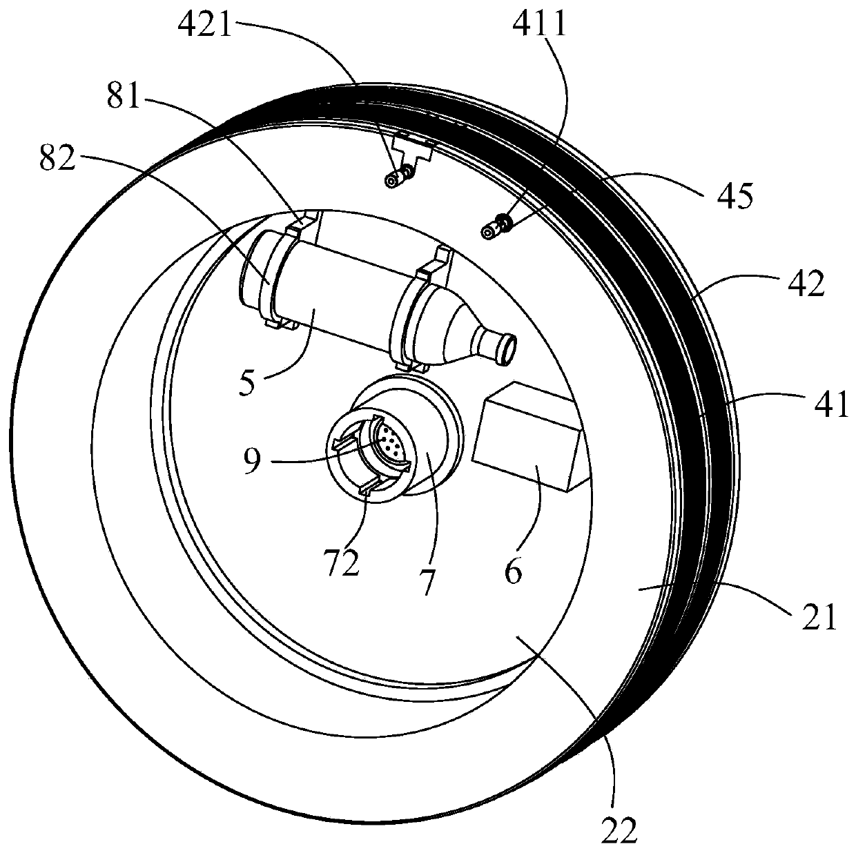 A kind of airbag pipeline sealing device