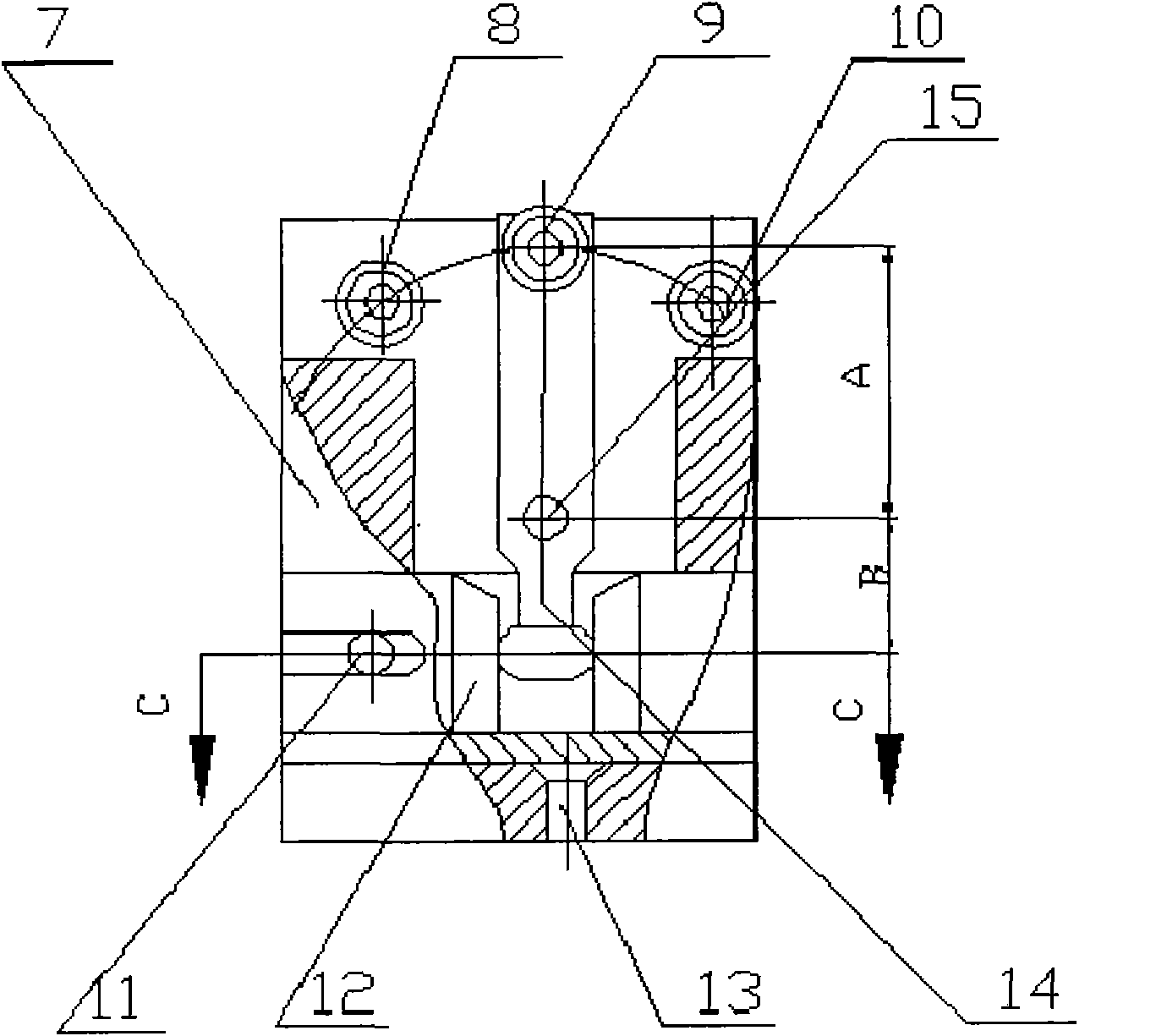 Quantitative tension and compression testing device