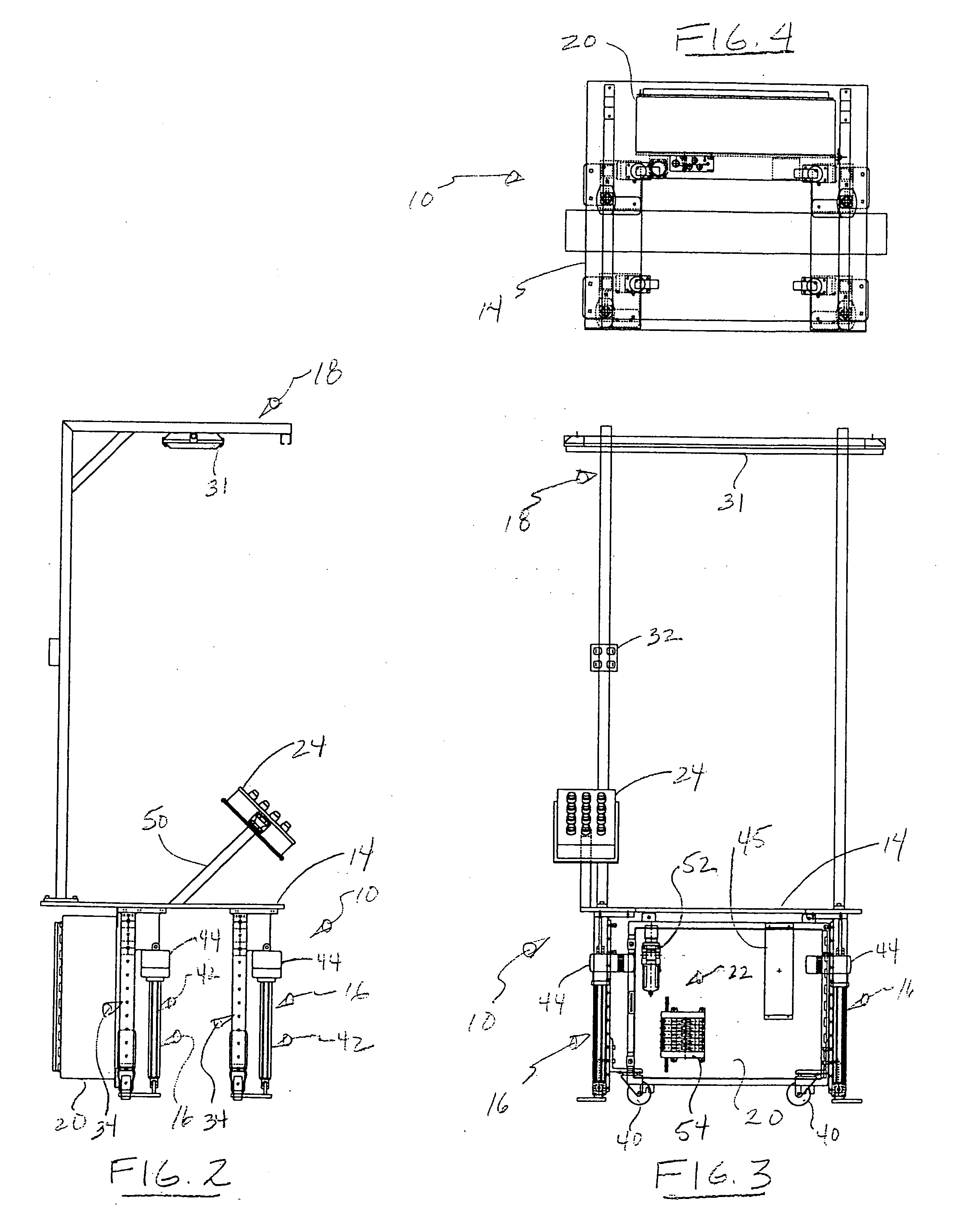 Modular base for industrial tools