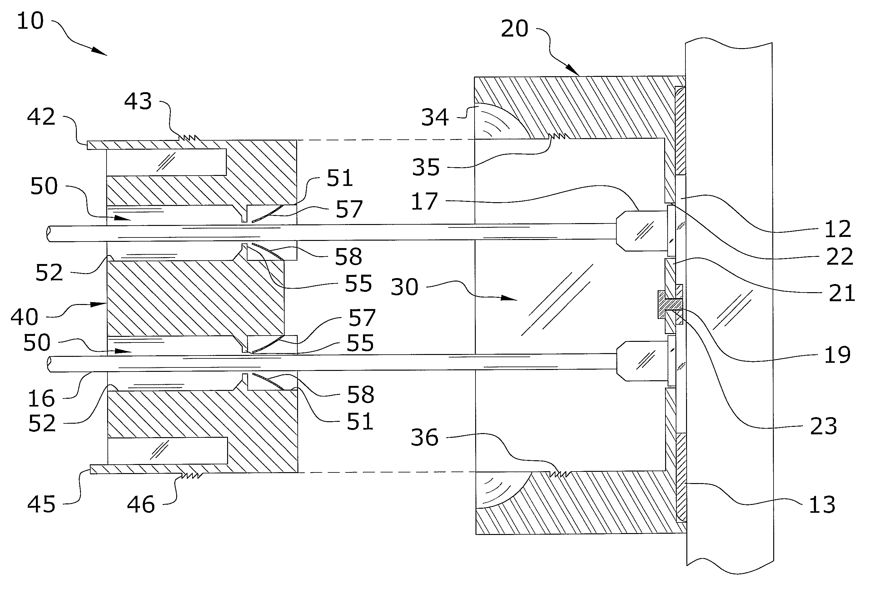 Outlet attachment system