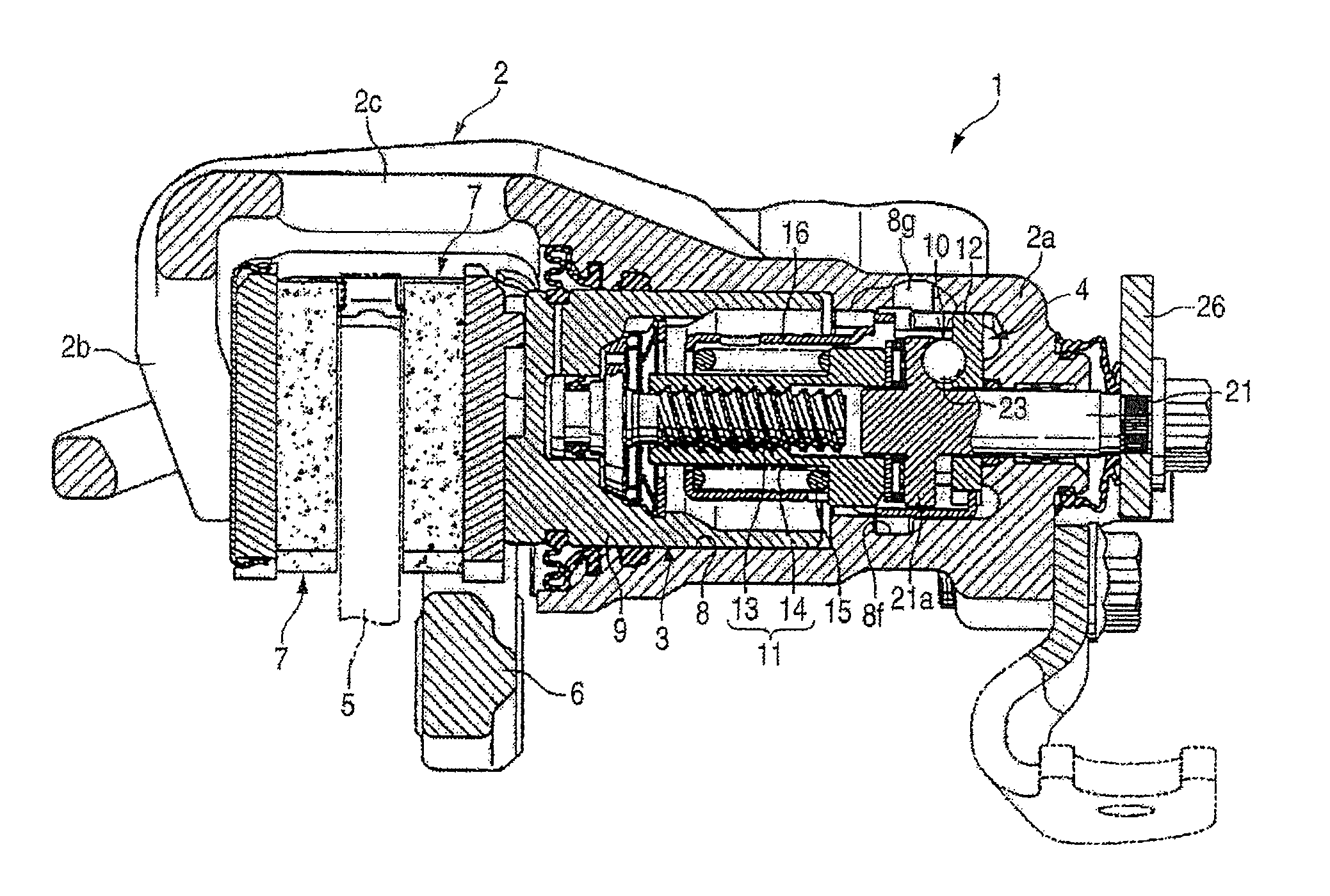 Disk brake apparatus