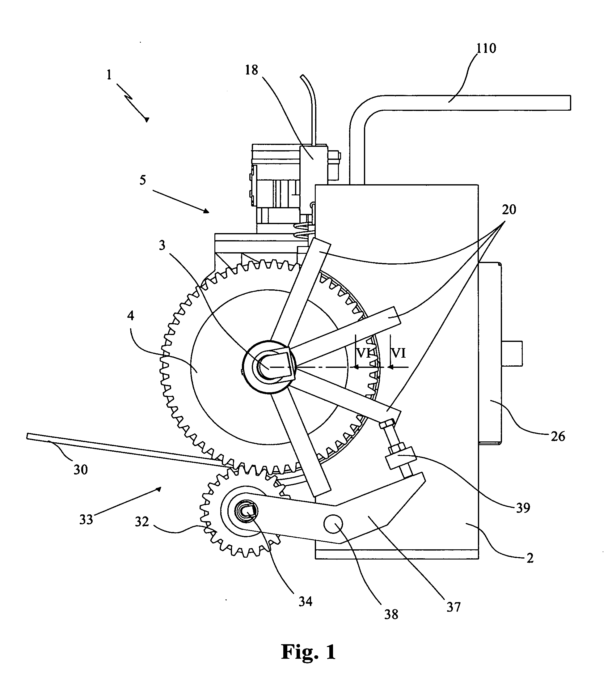 Continuous casting machine for forming a lead alloy strip of large thickness