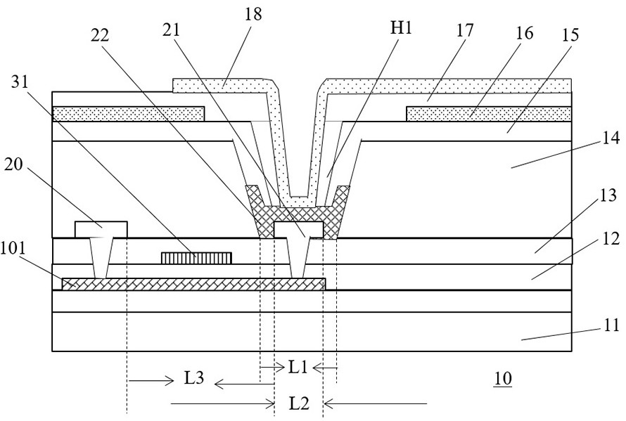 Array substrate, liquid crystal display panel and display device