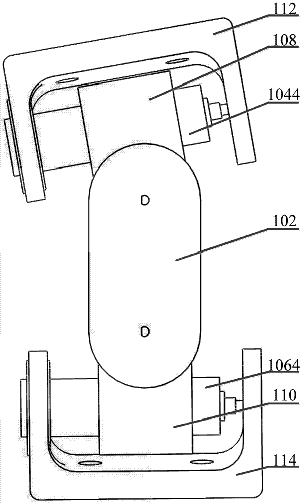 Waist motion bionic structure and bionic machine rat including waist motion bionic structure