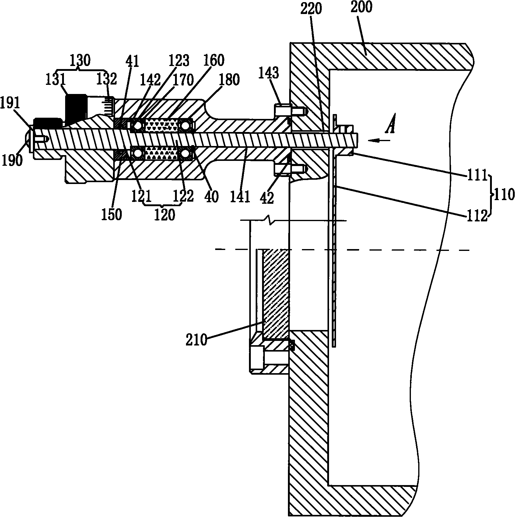 Baffle plate mechanism of observing window