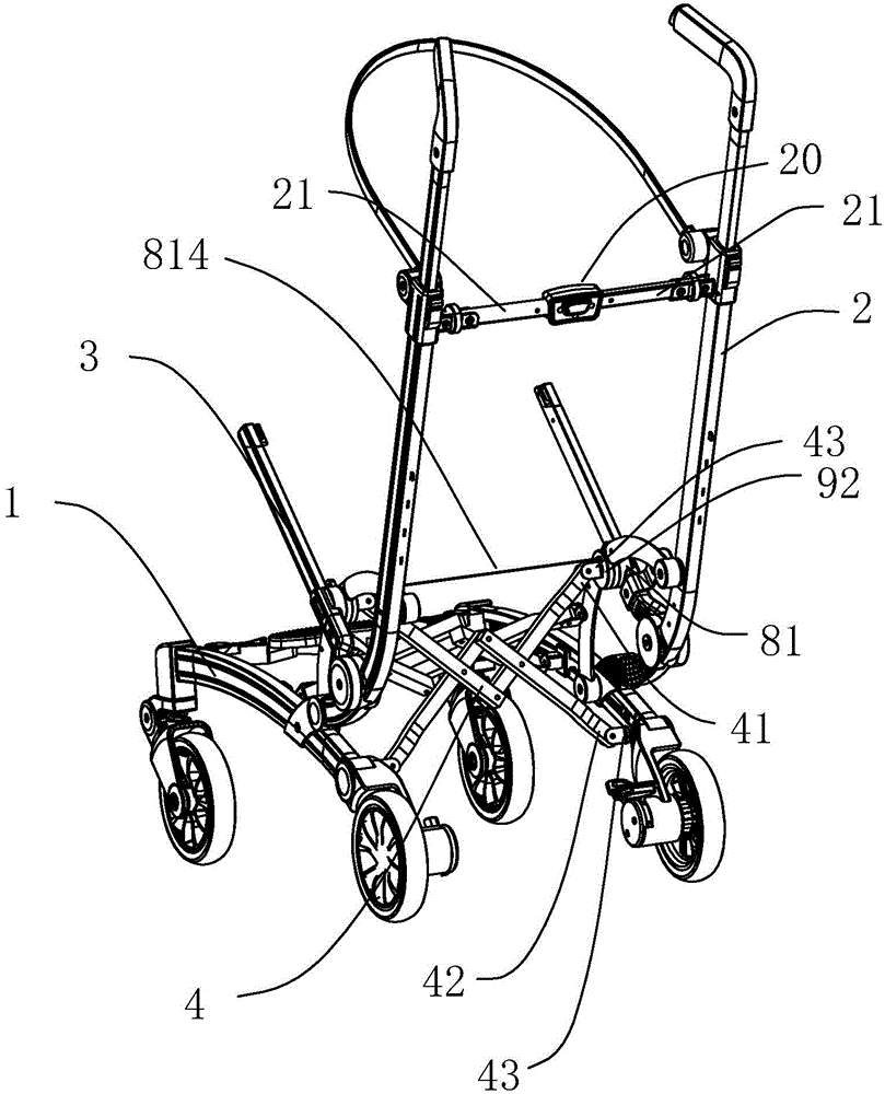 Child bicycle capable of being fast folded