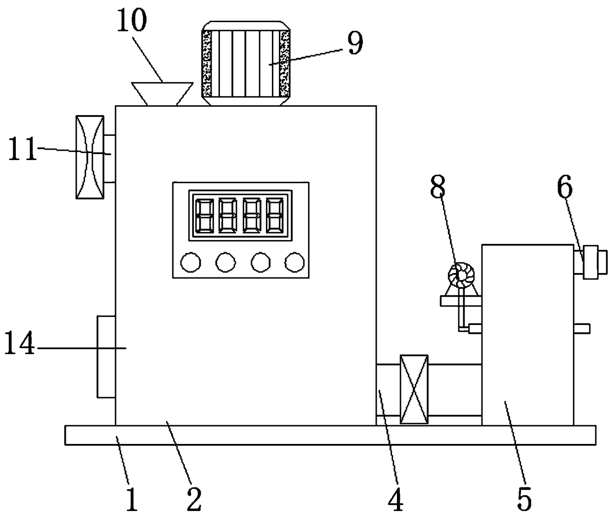 Environmental protection equipment used for sewage treatment and having multi-stage filtering function